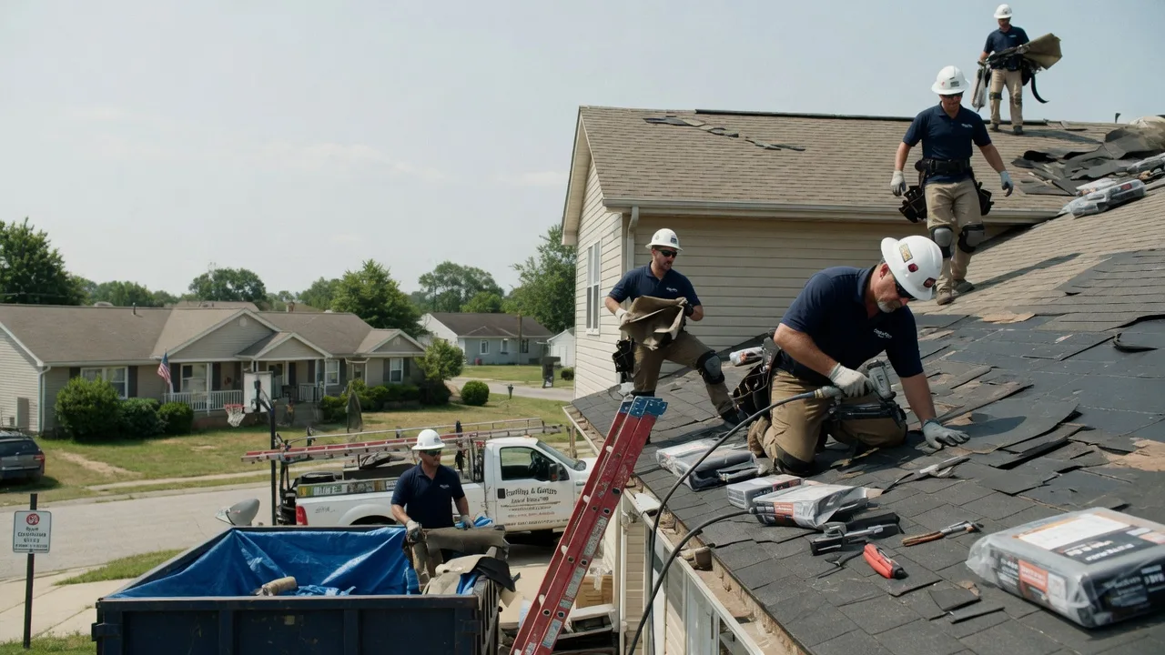 Roof Replacement in New Vienna, OH near me